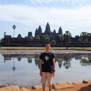Angkor Wat v Kambodži 3.